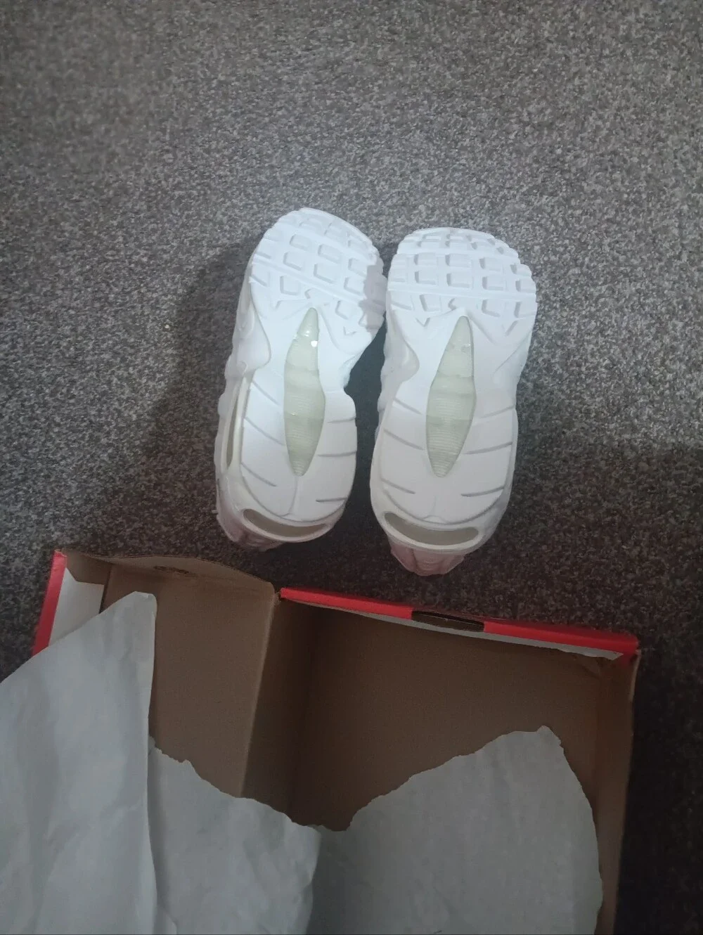 Nike Kids White Low-Top Sneakers